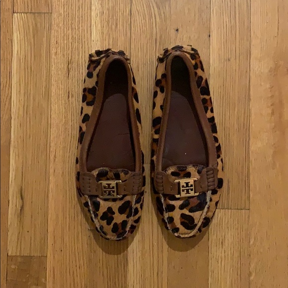 Tory Burch leopard moccasin - Picture 1 of 2